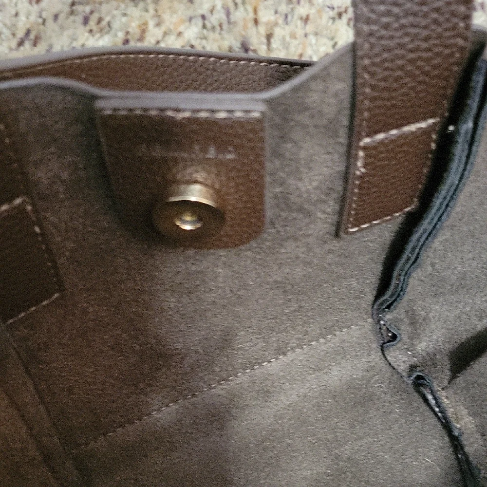 Remi & Reid. NWT Chic Brown Mini Tote Bag Set - Picture 5 of 6